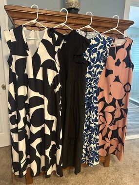 NWOT SHEIN Women’s  Ankle-Length Dresses (4) – Size Large – Elegant Styles